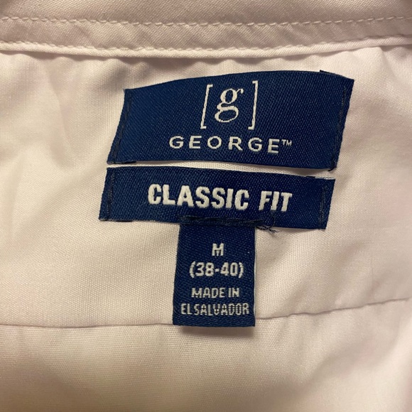 White Classic Fit button down shirt - Picture 1 of 2